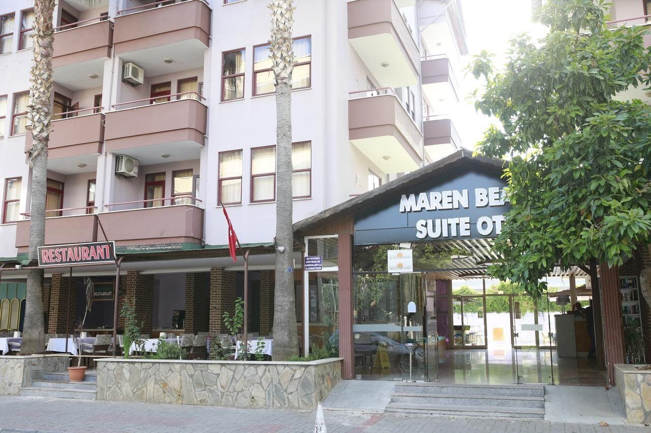 Maren Beach Apart Hotel Аланя Екстериор снимка